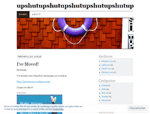 Tablet Screenshot of imthedogshutup.wordpress.com