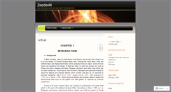 Desktop Screenshot of coretanzeedeen.wordpress.com
