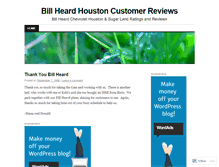 Tablet Screenshot of billheard.wordpress.com