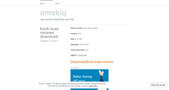 Desktop Screenshot of emekiq.wordpress.com