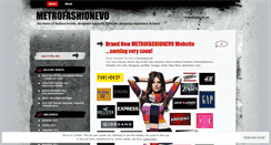 Desktop Screenshot of metrofashionevo.wordpress.com