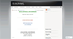 Desktop Screenshot of cejoaomaringoni.wordpress.com