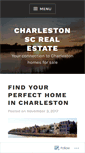 Mobile Screenshot of charlestonrealtor.wordpress.com