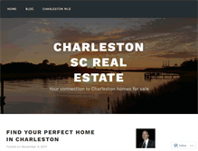 Tablet Screenshot of charlestonrealtor.wordpress.com