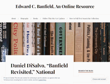 Tablet Screenshot of edwardcbanfield.wordpress.com