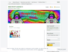 Tablet Screenshot of heuwy.wordpress.com