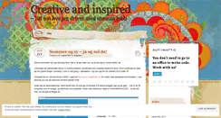 Desktop Screenshot of kreativinspirasjon.wordpress.com