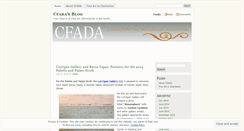 Desktop Screenshot of cfada.wordpress.com