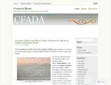 Tablet Screenshot of cfada.wordpress.com