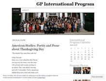 Tablet Screenshot of gprepinternational.wordpress.com