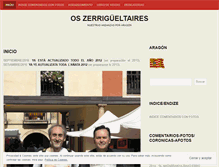 Tablet Screenshot of oszerrigueltaires.wordpress.com