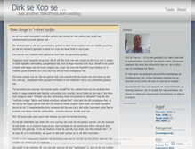 Tablet Screenshot of dirkltjie.wordpress.com