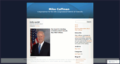 Desktop Screenshot of mikecoffman.wordpress.com