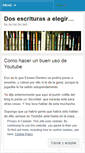 Mobile Screenshot of dosescrituras.wordpress.com