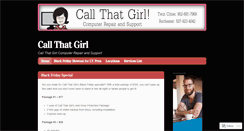 Desktop Screenshot of callthatgirl.wordpress.com