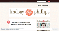 Desktop Screenshot of lindsayphillipsuk.wordpress.com