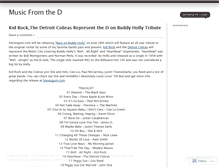 Tablet Screenshot of musicfromthed.wordpress.com