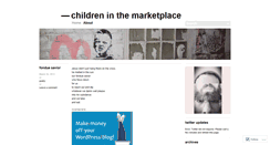 Desktop Screenshot of childreninthemarketplace.wordpress.com