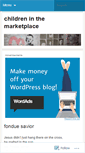 Mobile Screenshot of childreninthemarketplace.wordpress.com