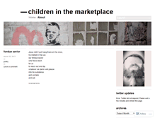 Tablet Screenshot of childreninthemarketplace.wordpress.com