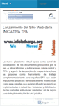 Mobile Screenshot of iniciativatpa.wordpress.com