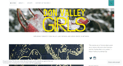 Desktop Screenshot of donvalleygirls.wordpress.com