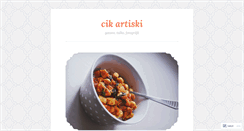 Desktop Screenshot of cikartiski.wordpress.com