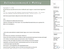 Tablet Screenshot of belindacosmowyk.wordpress.com