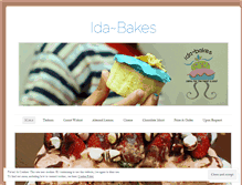 Tablet Screenshot of idacakes.wordpress.com