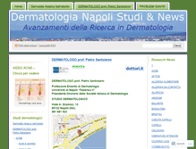 Tablet Screenshot of dermatologianapoli.wordpress.com