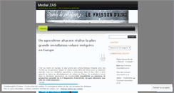 Desktop Screenshot of medialzas.wordpress.com