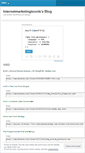 Mobile Screenshot of internetmarketingtoools.wordpress.com