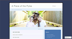 Desktop Screenshot of apieceofthepyles.wordpress.com