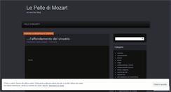 Desktop Screenshot of palledimozart.wordpress.com