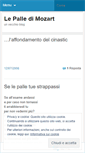 Mobile Screenshot of palledimozart.wordpress.com