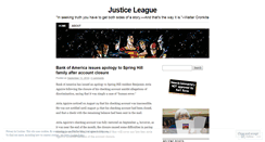 Desktop Screenshot of justiceleaguetaskforce.wordpress.com