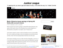 Tablet Screenshot of justiceleaguetaskforce.wordpress.com