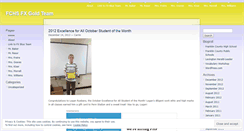 Desktop Screenshot of fchsgoldteam.wordpress.com