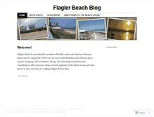 Tablet Screenshot of flaglerbeachblog.wordpress.com