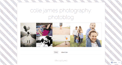 Desktop Screenshot of coliejamesphotography.wordpress.com