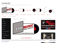 Tablet Screenshot of exhimusic.wordpress.com