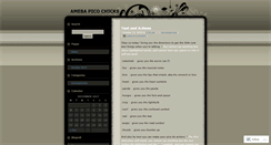 Desktop Screenshot of amebapicochicks.wordpress.com