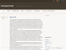Tablet Screenshot of lonnyscorner.wordpress.com