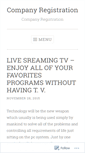 Mobile Screenshot of companyregistrationblogs.wordpress.com