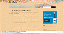 Desktop Screenshot of dunnkate.wordpress.com