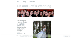 Desktop Screenshot of lizandjeff.wordpress.com