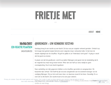 Tablet Screenshot of frietjemet.wordpress.com