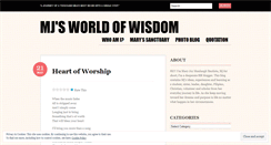Desktop Screenshot of jhoy25.wordpress.com