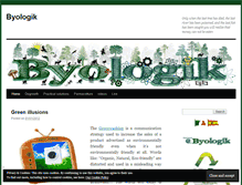 Tablet Screenshot of englishbyologik.wordpress.com