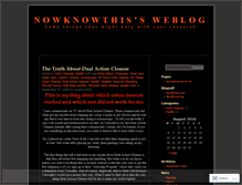 Tablet Screenshot of nowknowthis.wordpress.com